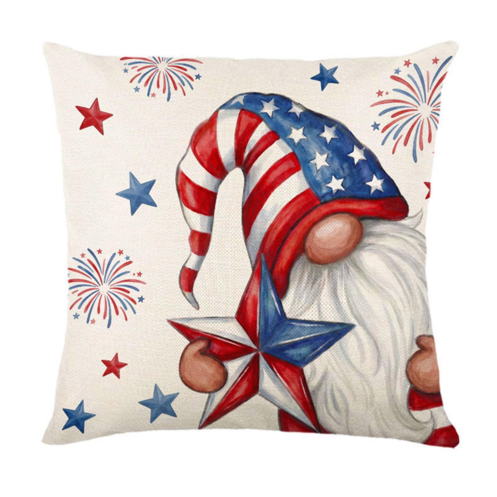 American 0th Anniversary Anniversary Throw Cushion Set For Independence Day Celebration Decorative Sofa Throw Cushion Set one size 597₽