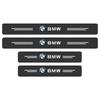 2025 Hot For BMW 4Pcs Car Scuff Plate Carbon Fiber Sticker Door Threshold Protector For BMW 4 Series F32 F33 F36 M4 420d 420i 42