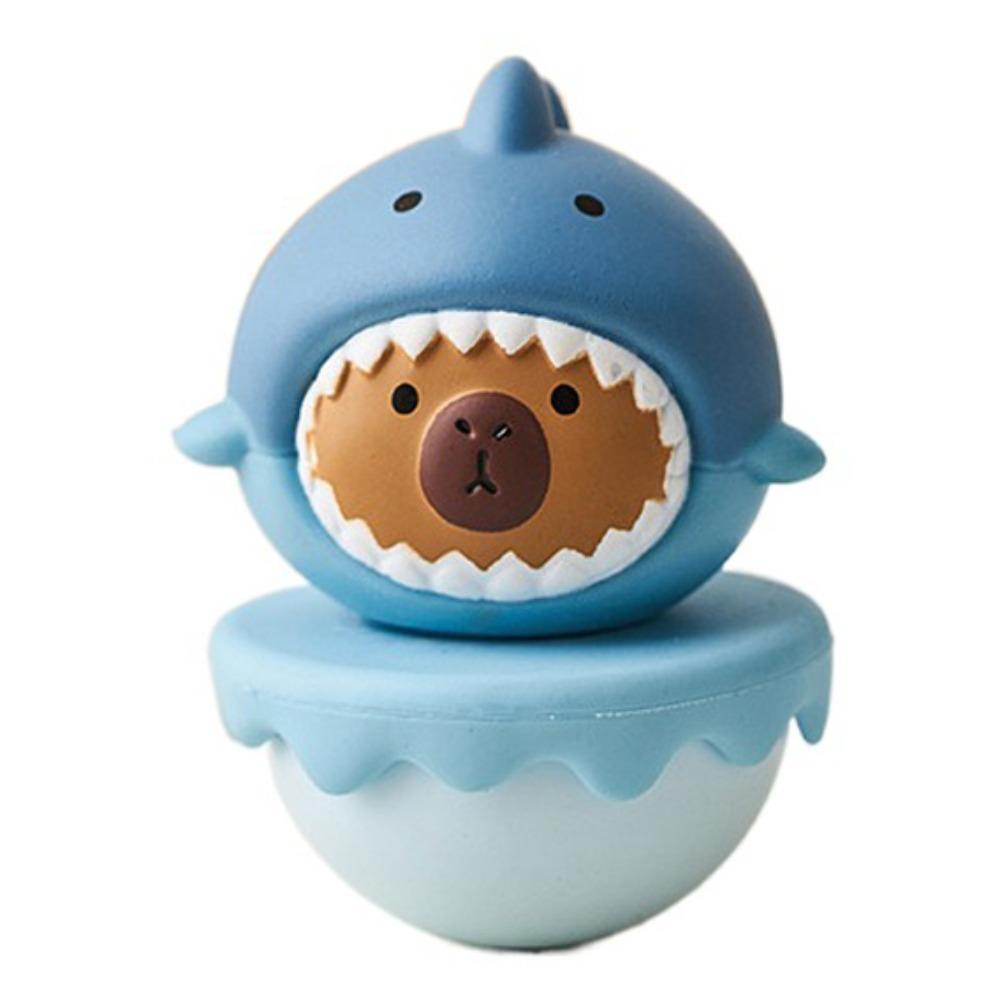 Resin Doll Capybara Tumbler Model Animals Tumbler Capybara Animals Figures  Collection Toy