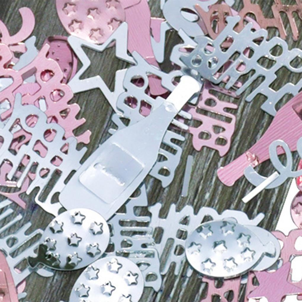 Geburtstagskonfetti Glitzerballon Kuchen Pailletten Elegantes Design Schöne Partyartikel Feier Schmuck Festival Dekoration