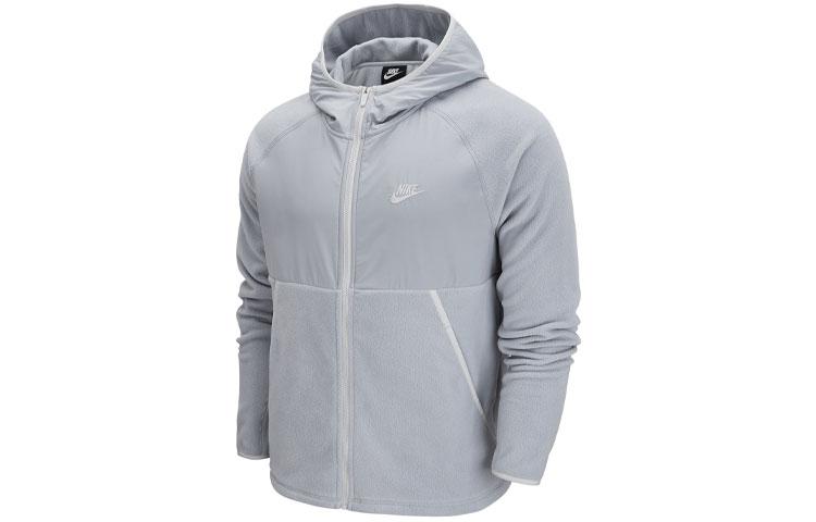 Nike Jackets Men s Light Gray Hooded Thickened Other DM1220-077 XL