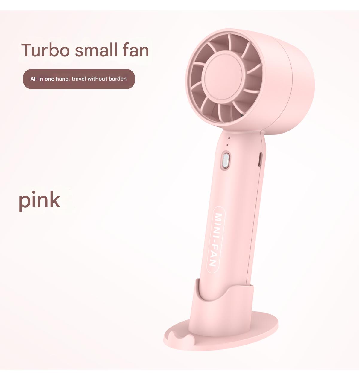 

Турбо ручной маленький вентилятор USB зарядка мини уличный портативный легкий настольная подставка с длительным временем работы аккумулятора