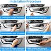 Pour BMW X1 U11 de base Film Anti-collision pour Phares et Rétroviseurs TPU Transparent Protecteur Autocollants Originaux