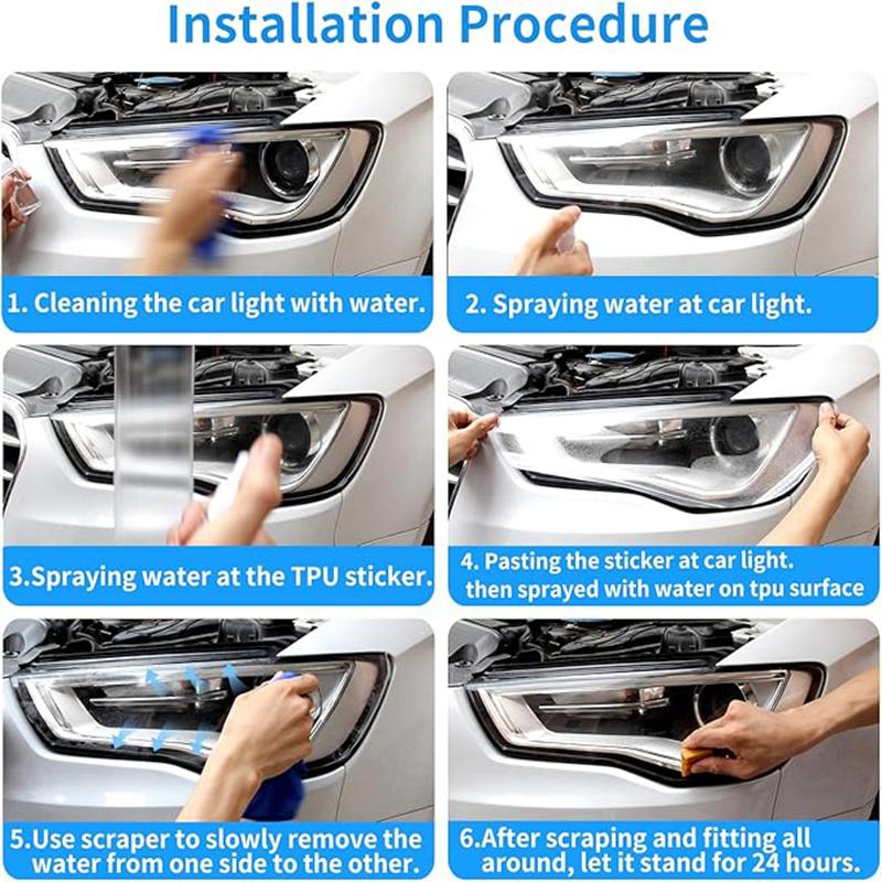 Pour BMW X1 U11 de base Film Anti-collision pour Phares et Rétroviseurs TPU Transparent Protecteur Autocollants Originaux