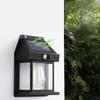 Solar Garden Lamp With Sensor, Wall Lamp, Warm Color Led