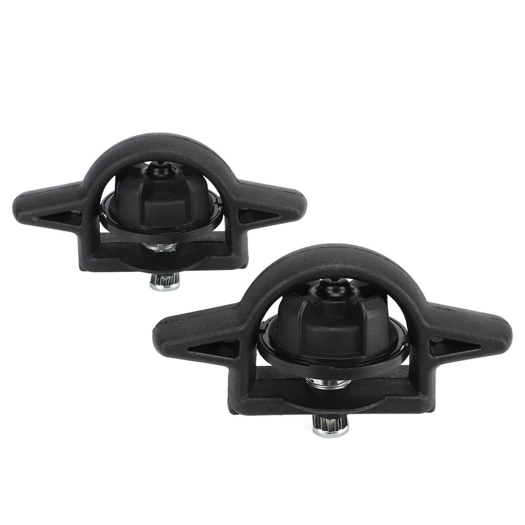 2 PIÈCES Anneau d'arrimage de lit Haute Résistance Remplacement pour Tacoma 2005‑2021 Système de rail de plateau