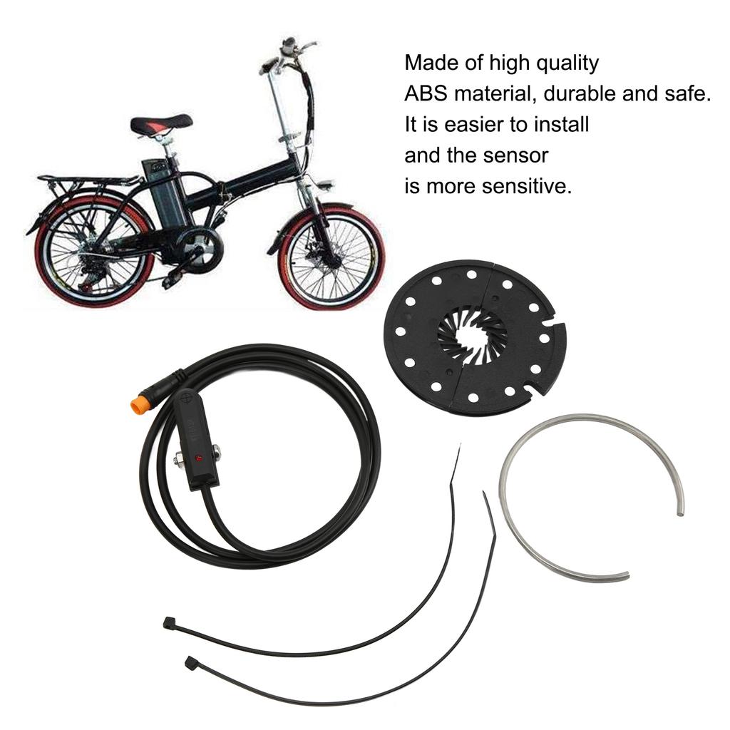 KTD12R 12 Magnete Elektrofahrrad Leistungs-Tretunterstützungssensor mit wasserdichtem Stecker für Elektrofahrrad-Umbausatz