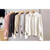 New Double-Sided Plush Women's Autumn/Winter Shirt with Cashmere Protein, 3A Antibacterial, Slim Fit—Wear Out or as Base Layer