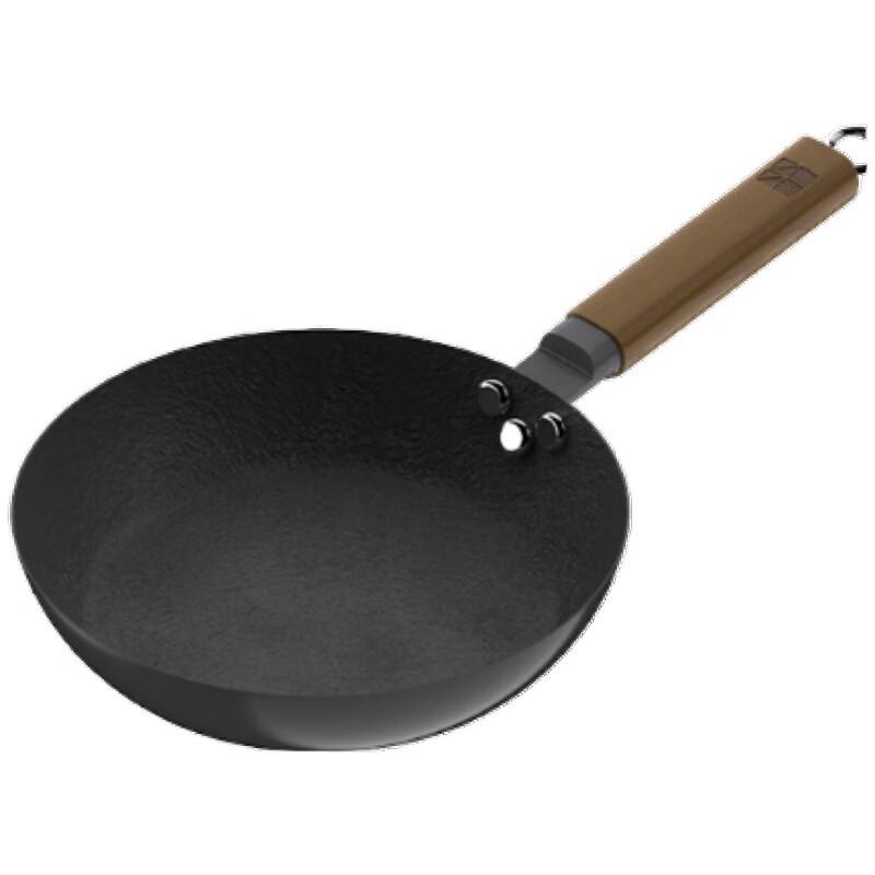 Sanhe Stainless Hammered Iron Frying Pan