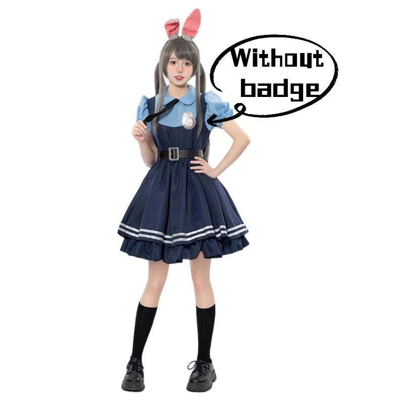 

Джудит Зутопия Лаверн Хоппс Косплей Костюм Взрослый Детский Реквизит для Хэллоуин Вечеринки Adult,L