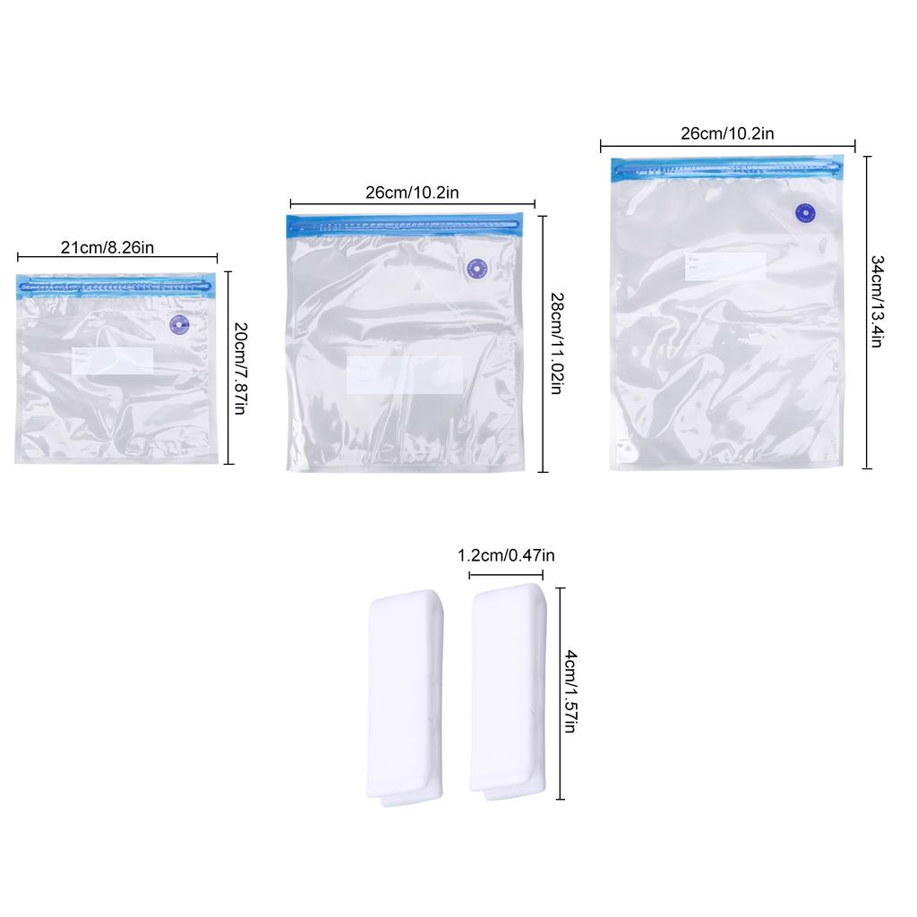 Reusable Vacuum Food Storage Bag  Kitchen Vacuum Food Storage Bags Reusable Sealer Organizer Kitchen Gadgets for Home