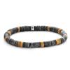 Frank1967 Sicilian Gemstone Bracelet Camel Brown 7Fb-0430