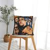 Bad Bunny Hiphop Vintage Quadratische Kissenbezüge Kissenhülle Lustiger Reißverschluss Dekor Kissenbezug für Sitz 18"x18"""