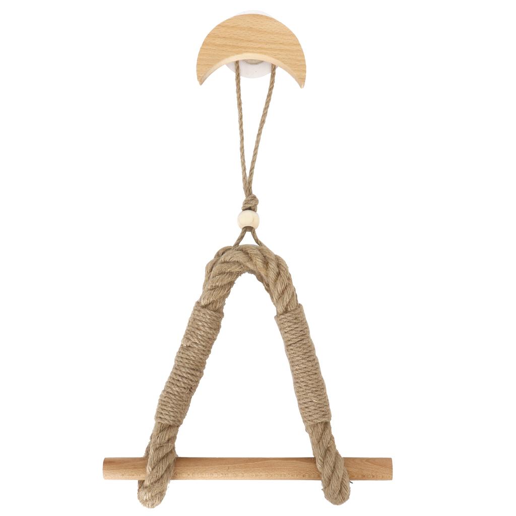Toilet Paper Holder Innovative Hemp Rope Towel Roll Rack Stand Bathroom Accessory