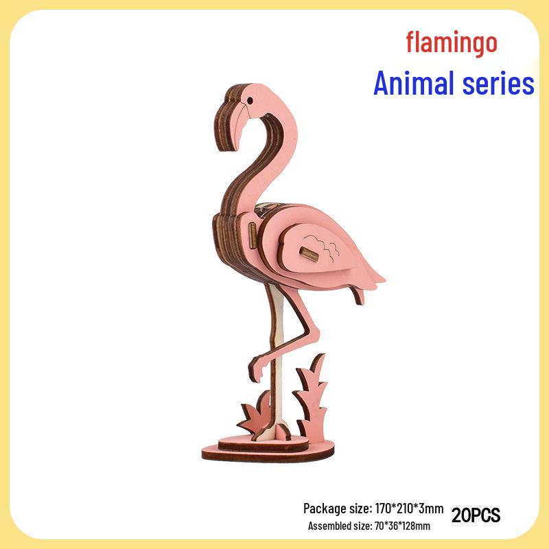 

Dinosaur 3D Wooden Puzzle for Children s Craft Activities and Gifts