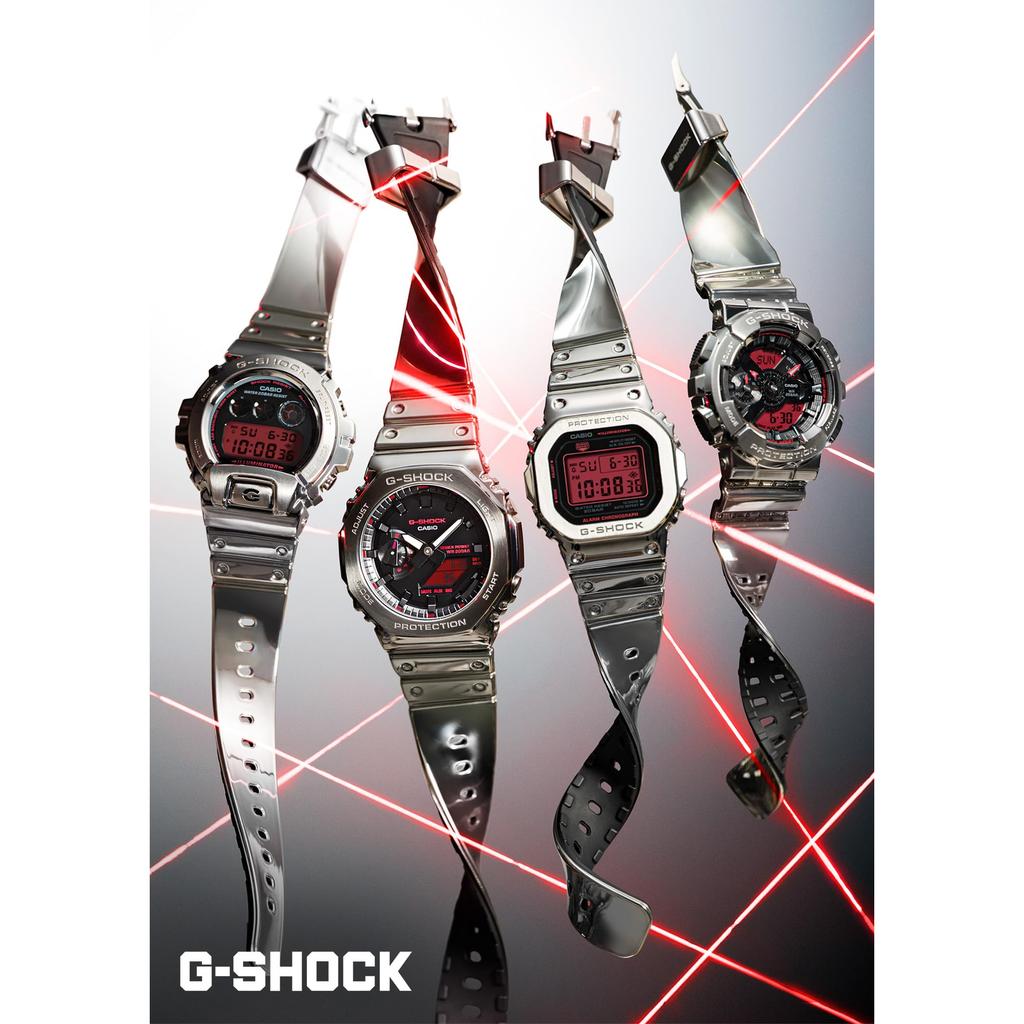 [Casio] G-Shock GM-2100YRA-8AJF Men's Silver Watch - Authentic Japanese Domestic Model, Durable & Stylish