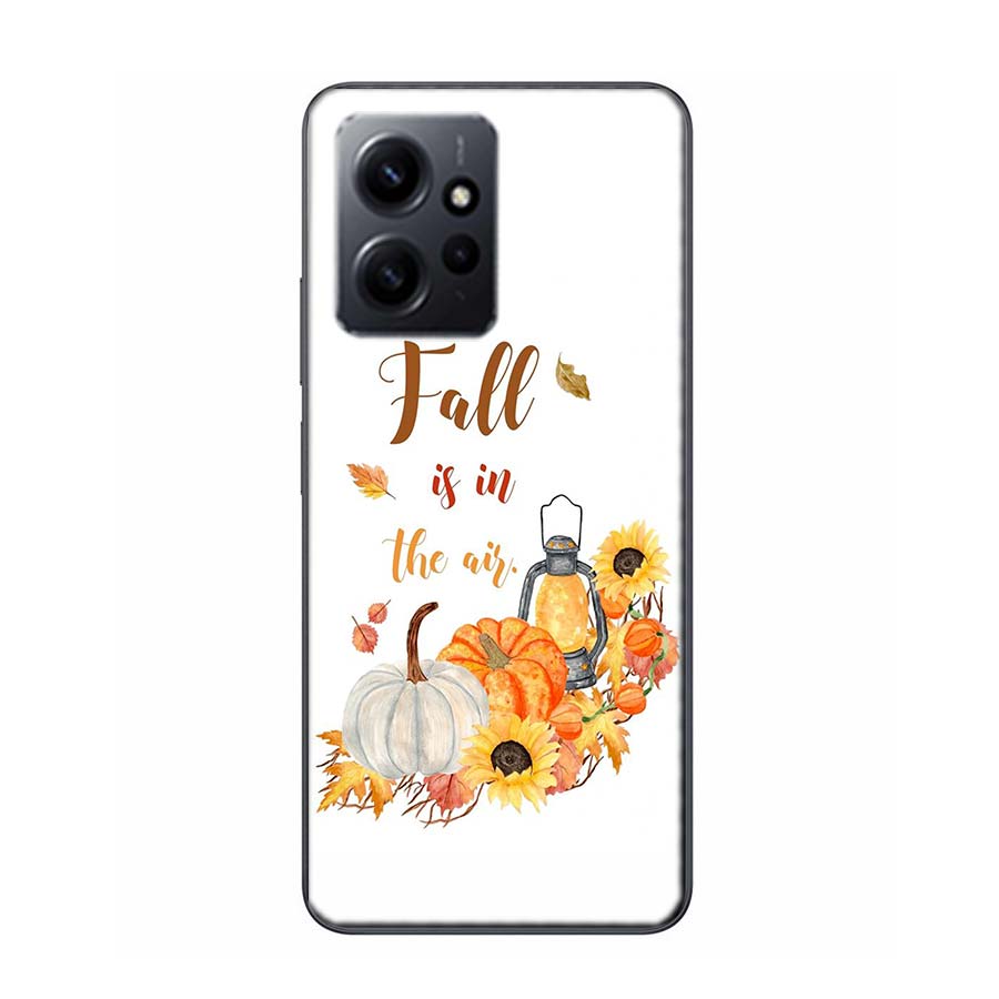 Pumpkin lantern Halloween Maple leaf Phone Case For Redmi Note 13 5G 14 Pro Plus Redmi 12 12C 13C 14C 10 10A 10C 9 9C 9T 9A 8 8A
