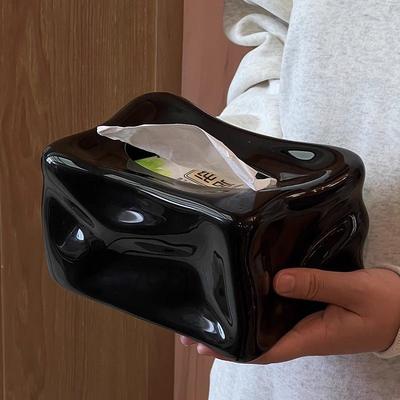 Ins Luxus Kreativer Keramik Taschentuchboxhalter für Wohnzimmer Zuhause Desktop Dekor