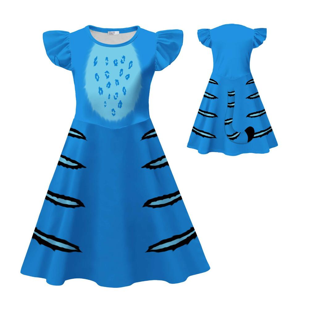 Children's Dress With Flying Sleeves Princess Dress Role Play Dress