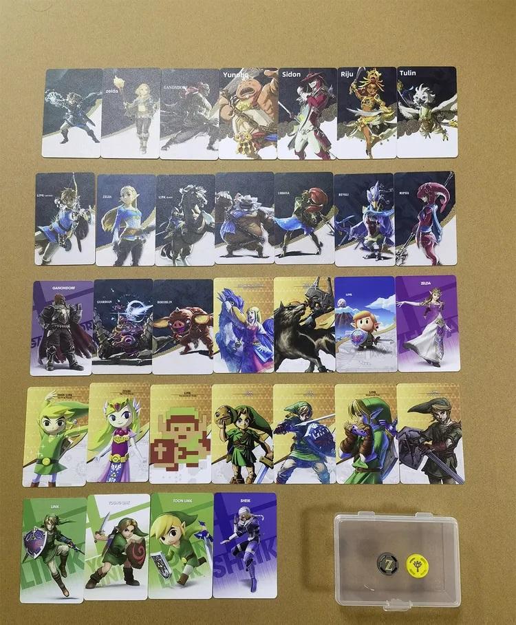 Смените 28 карт Amiibo NFC для Zelda Tears of the Kindom