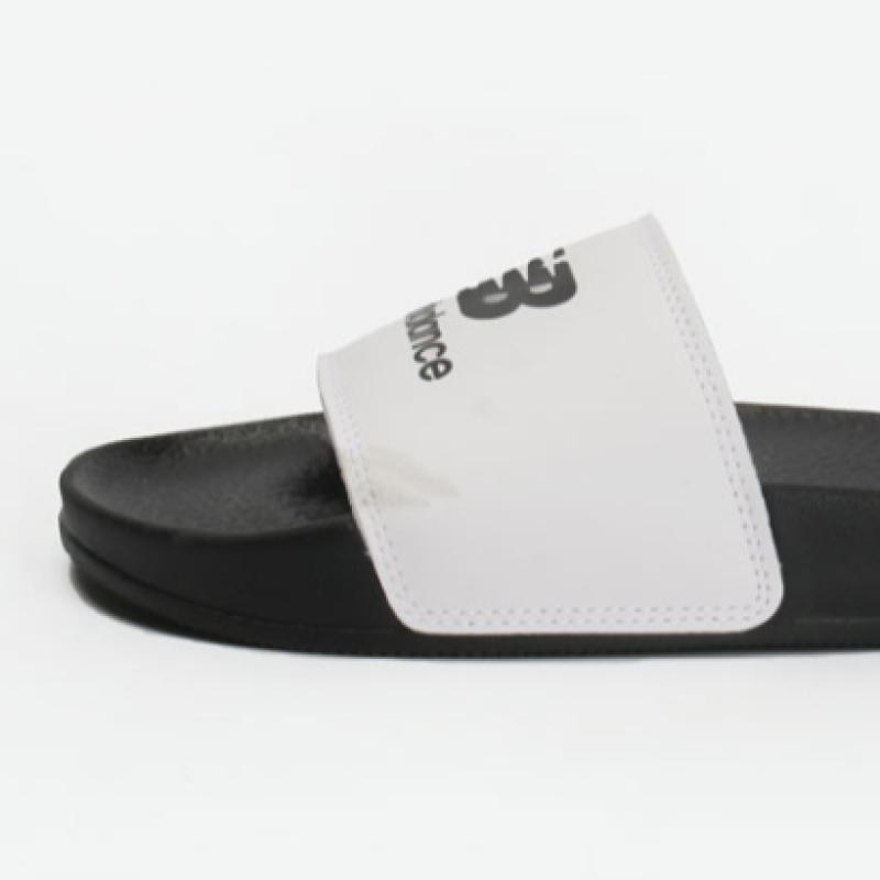 New Balance Unisex Slipper Indoor Shoes White Black Suf050w2