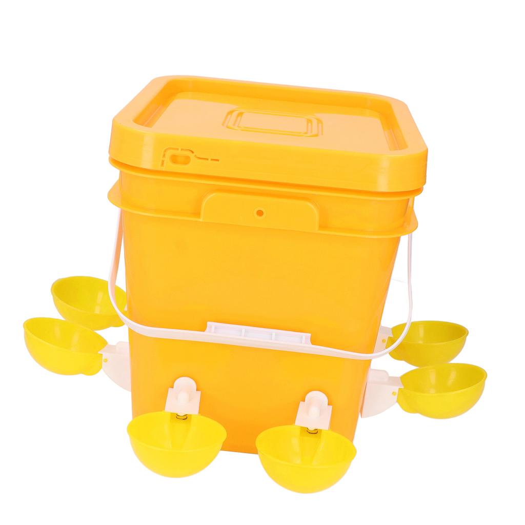 Automatic Chicken Waterer Set Low Spillage Self Replenishing Poultry Waterer Dispenser for Chicken Bird   Goose Turkey