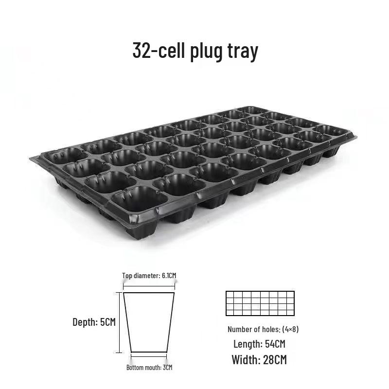 Thickened Seedling Tray for Corn, Vegetables, Strawberries & Peppers