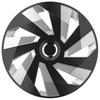 Kołpaki Vector RC black / silver 14", 4 szt.