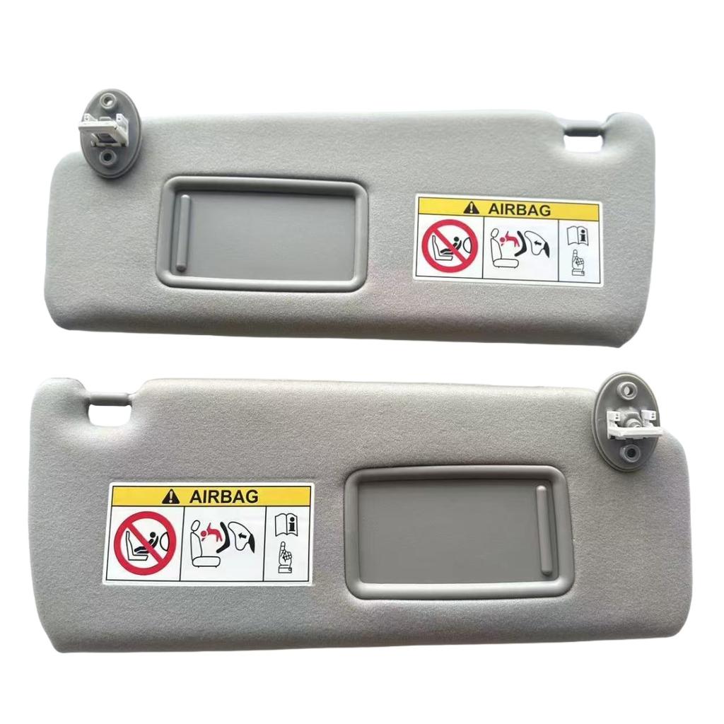 Suitable for Toyota Rand Cool Road Ze Prado 2009- KDJ155/KDJ150 Car Left and Right Sun Visor Grey Beige with Makeup Mirror