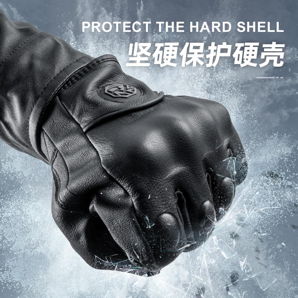 Motorcycle Riding Gloves, Goatskin, Full-finger Gloves, Gloves for Motorcycles, Gloves