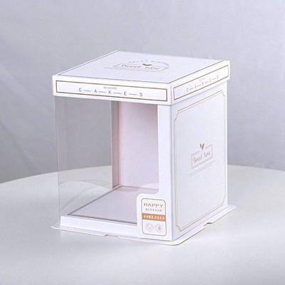 Translucent Birthday Cake Packaging Box