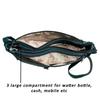 RSINC Cross Body Bag | Structured Shoulder Bag | Faux Leather Casual Flower Print Crossbody Daytrip Shoulder Women Sling Bag |  Z Green Green Bag