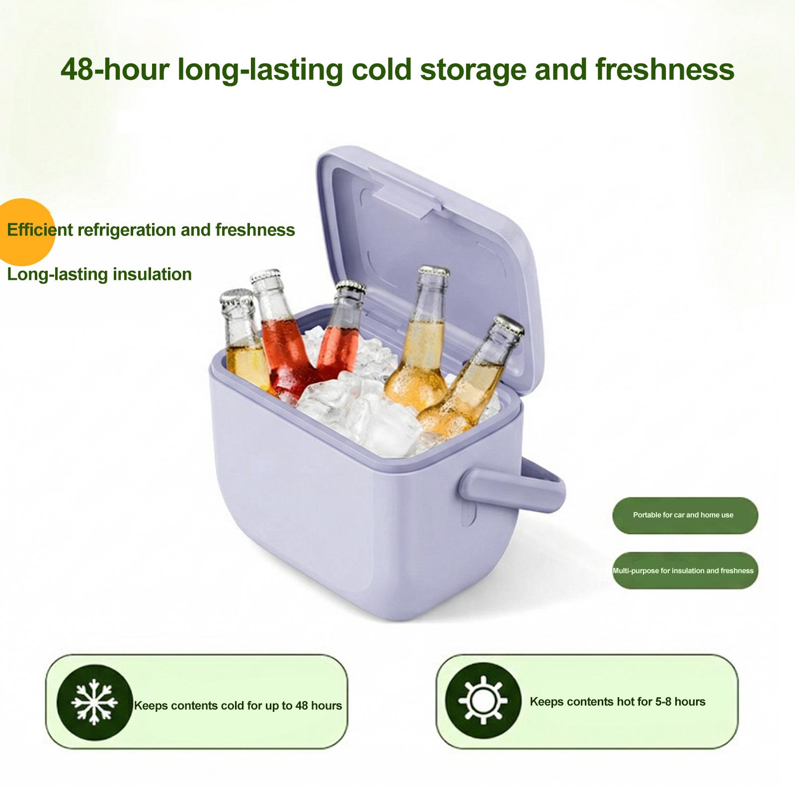 6L Portable Fishing Cooler Box Heat Preservation Portable Ices Bucket Drink Cooling Bucket for Outdoor BBQ Fishing Picnic China Mainland