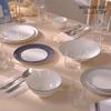 Wedgwood Blue Geometric 4-Piece Dinnerware Set