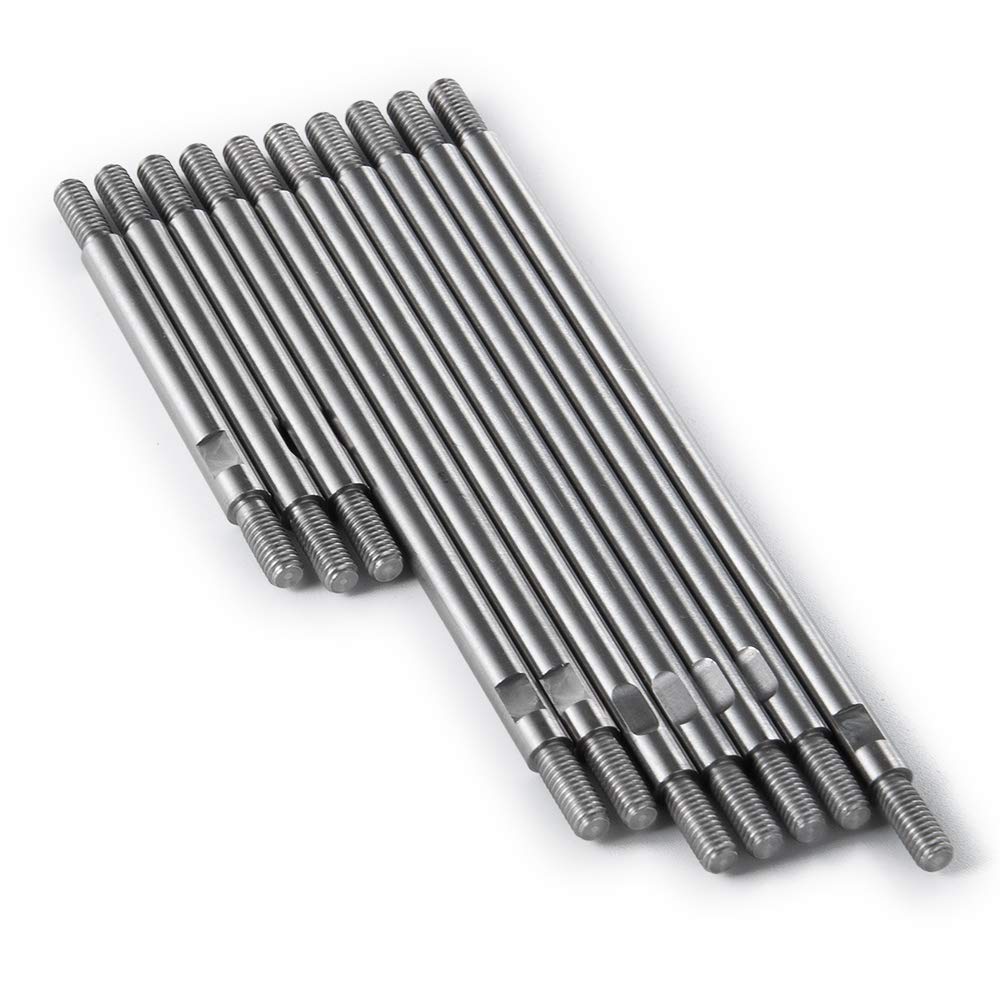 

TRZX 1/10 Scale Traxxas TRX-4 RC Crawler Car Stainless Steel Rod Linkage 313mm