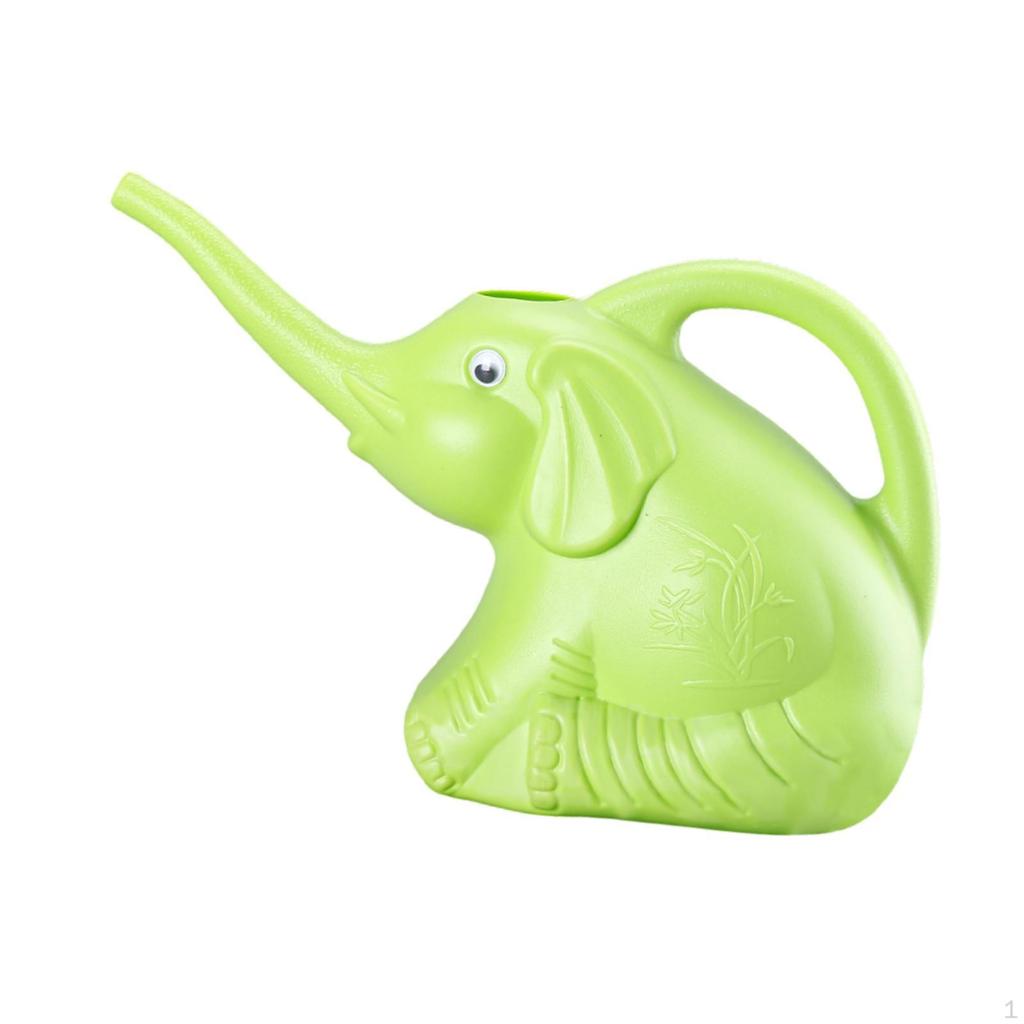 Elefant Gießkanne Garten Wasser Langer Ausguss 1500ml Tragbarer Griff Gartenwerkzeug Topf