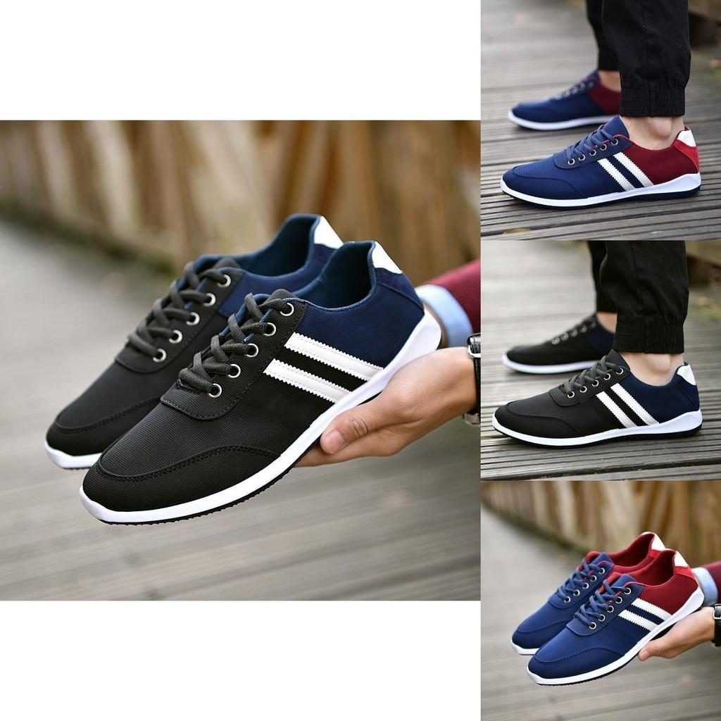 Schuhe Mode Herren Atmungsaktiv Lässig Canvas Sneaker Laufen Bequeme Schuhe