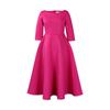 D346 Women's 2023 Summer Solid Color Evening Dress - Elegant Big Swing Skirt