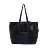 Tote Bag Large Capacity Handbag Solid Color Underarm Packs Sweet Denim Tote Bag  Girls