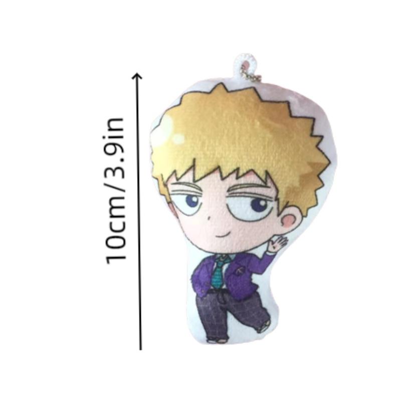 Anime Plush Pillow Featuring Mob Psycho 100's Reigen Arataka And Kageyama Shigeo