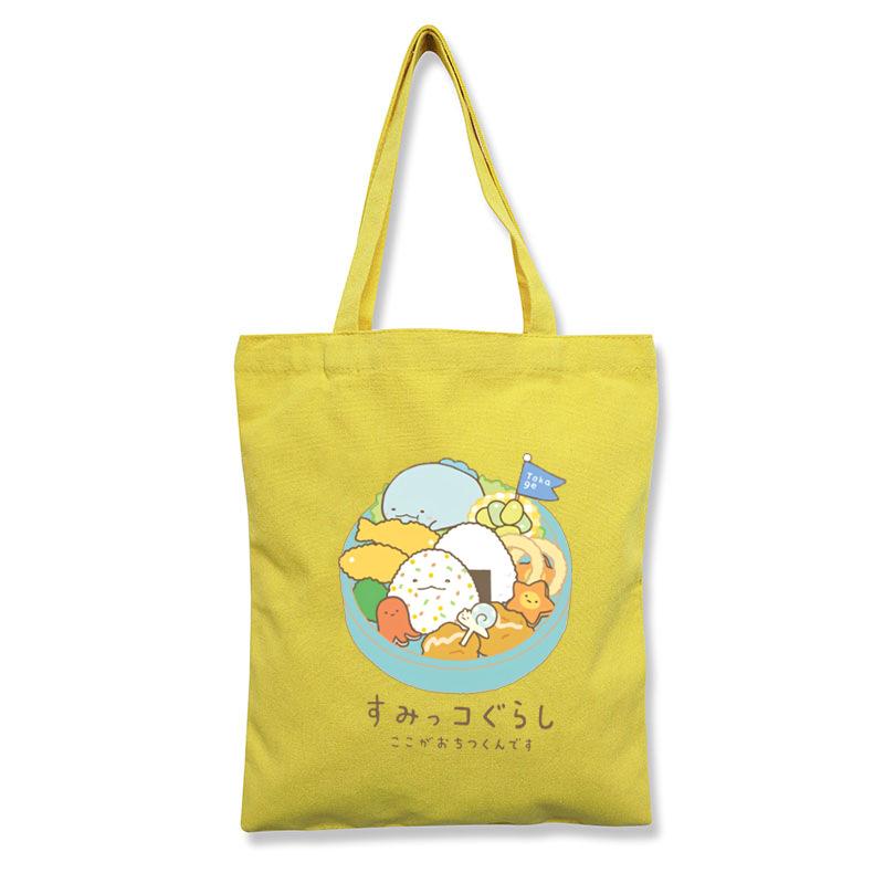 Corner Creature Cute Canvas Bag Tote Bag Printed Cloth Bag Shopping Tote Bag
