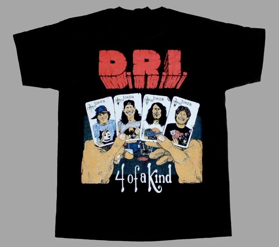 

D.R.I.. DRI FOUR OF A KIND DIRTY ROTTEN Футболка Полный размер S-4XL 4XL