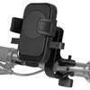 Support Téléphone Vélo Moto Trottinette, Ajustable Réglable Rotatif 360° Stable - Noir