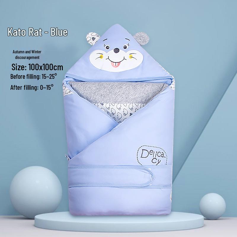 Winter Neugeborenen Anti-Schreck Babywickeltuch & Schlafsack