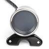 Motorrad Multifunktionsinstrumente Motorrad Digitaler Kilometerzähler Tachometer Drehzahlmesser Kraftstoffstandsanzeige Kontrollleuchte LED