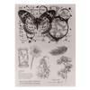 Multipurpose Clear Silicone Seals for Craft Detailed Pattern Gift Packaging and Art Journals