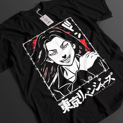 Tokyo Revengers Shirt Manjiro Sano T-Shirt Mikey T-Shirt Draken T-Shirt Takemichi Top