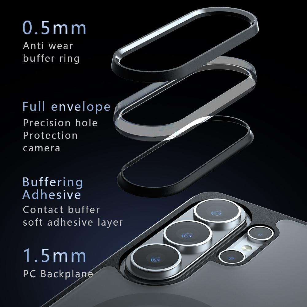 Skin Feel Translucent For Magsafe Case for Samsung Galaxy S26 Ultra S25 S24 Ultra Plus A57 A37 A17 A56 Magnetic Armor Back Cover
