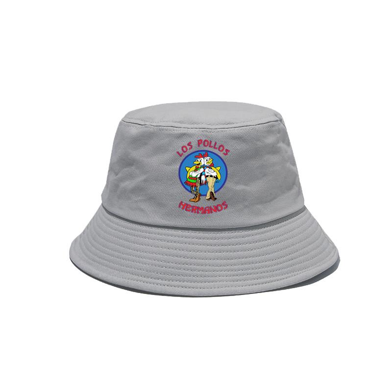 Los Pollos HerUnisexos Bucket Hats New Outdoor Cotton Panama Hat Summer Cool Sun Caps Bob Hat