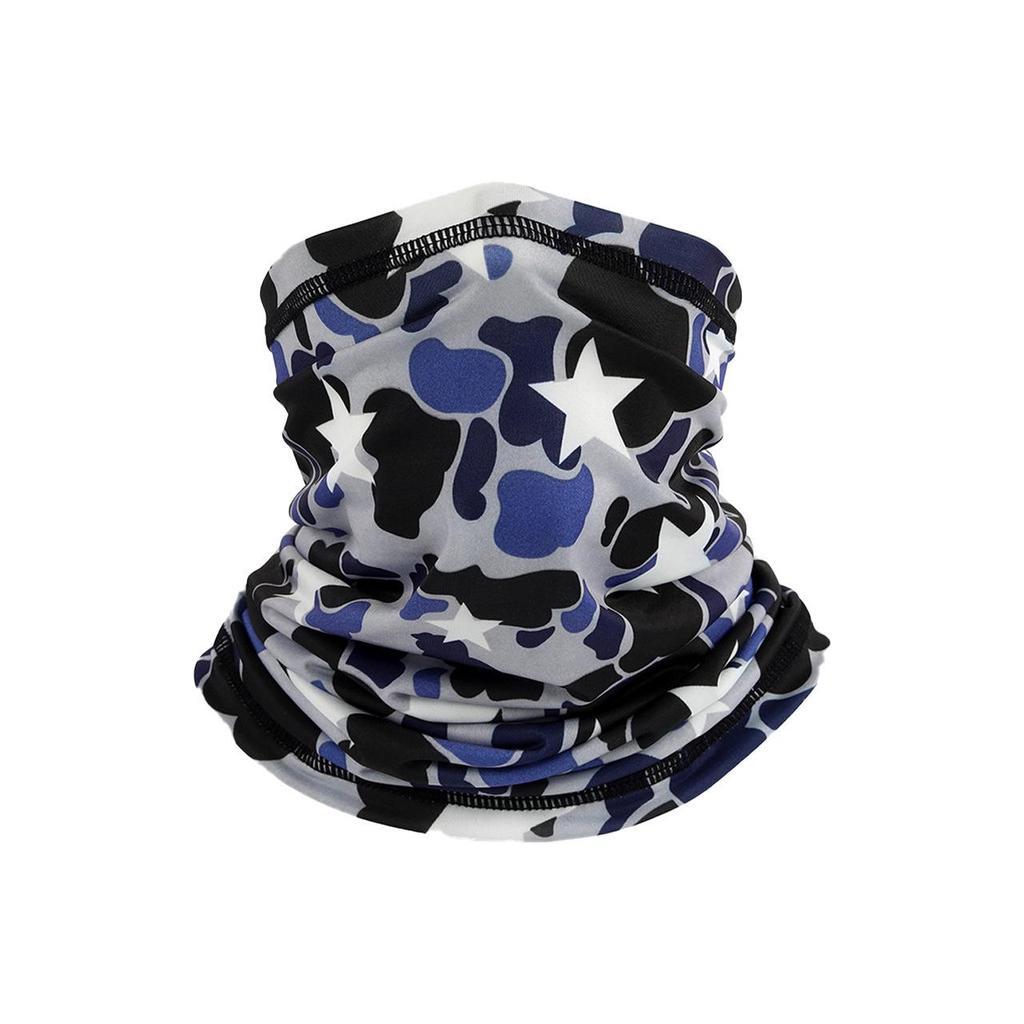 Atmungsaktiver Eisseiden-Nackengamasche: Sonnenschutz, Angeln, Radfahren, Gesichtsmaske & Wärmer